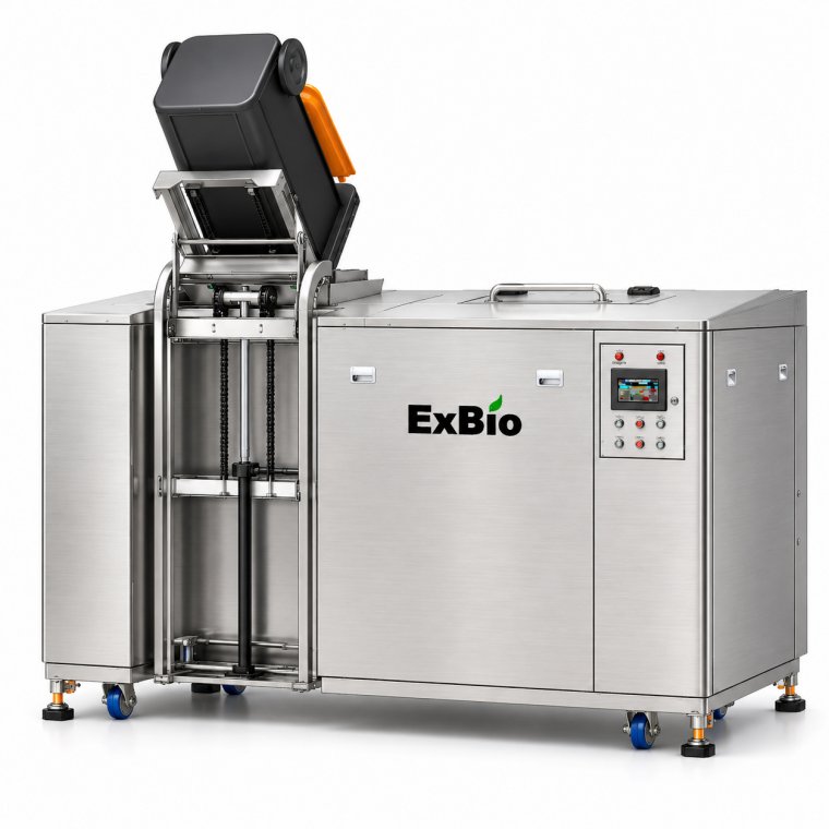 엑스바이오 EX-1000 업소용 음식물처리기, 하루 1000kg 처리
