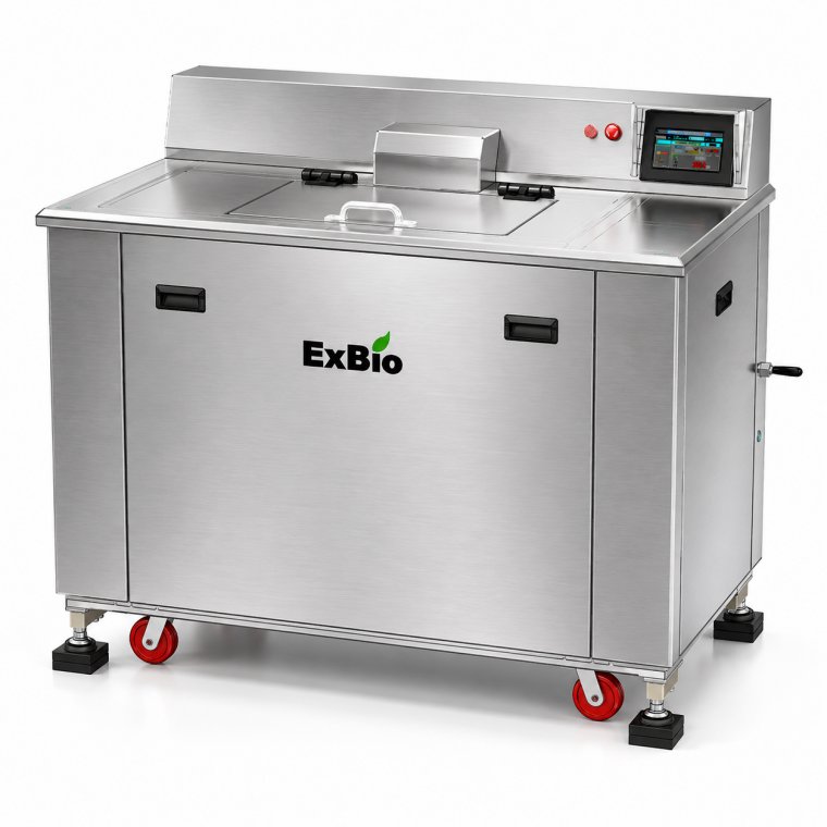 엑스바이오 EX-200 업소용 음식물처리기, 하루 200kg 처리