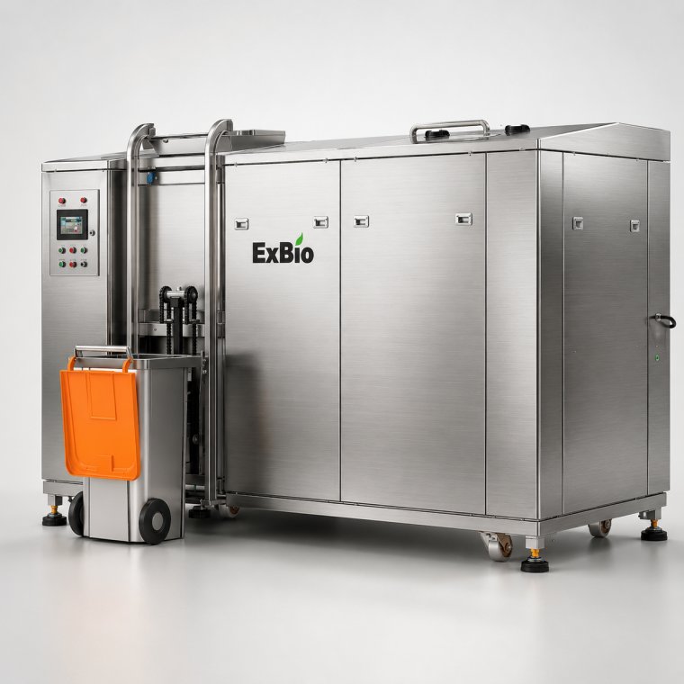 엑스바이오 EX-2000 업소용 음식물처리기, 하루 2000kg 처리