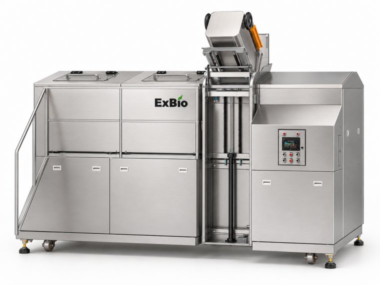 엑스바이오 EX-3000 업소용 음식물처리기, 하루 3000kg 처리