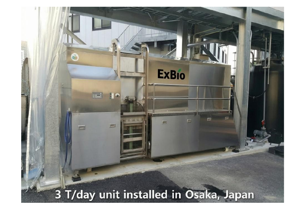 3 T/day unit installed in Osaka Japan